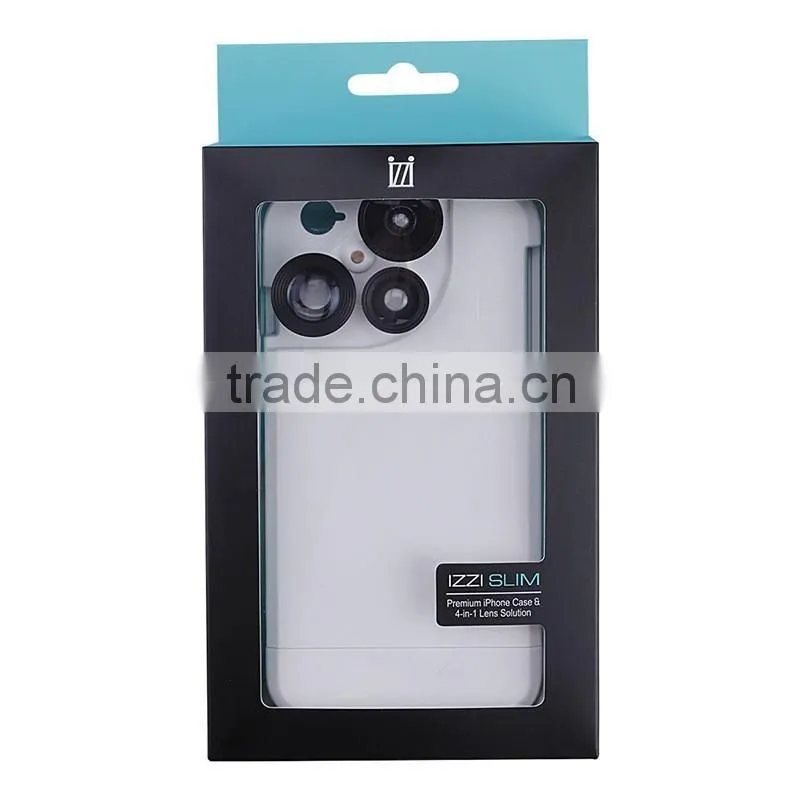 For iphone 6s/6s plus Case and 4 in 1 lens solution for cameras iZZi Slim white color