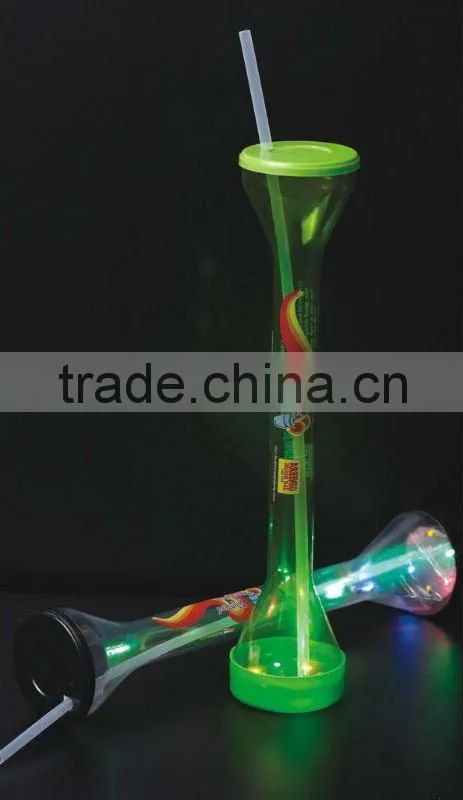 dumbbell plastic yard glass slush cup