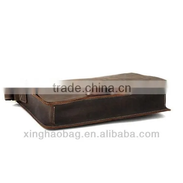Fashionable leather single-shoulder bag