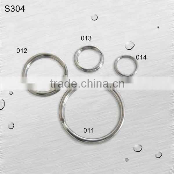 Metal Ring Round Carabiner Keychain, Locking Carabiner Keychain