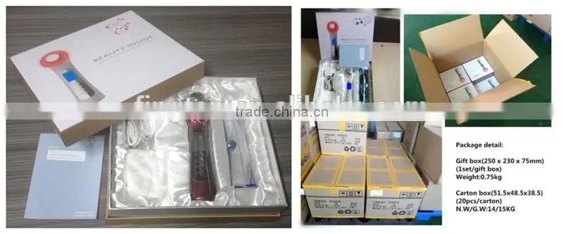 multifunctional beauty machine Home use machine with LED display vibration for cosmetic massager