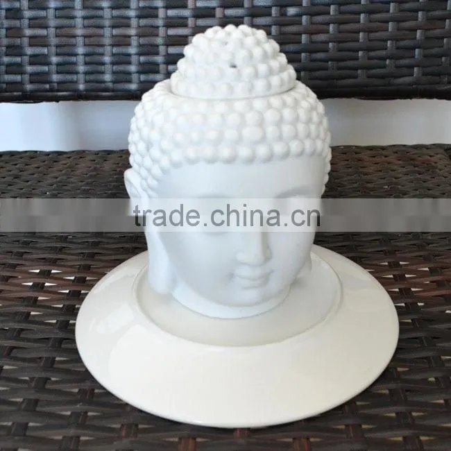White Porcelain Candle Holder