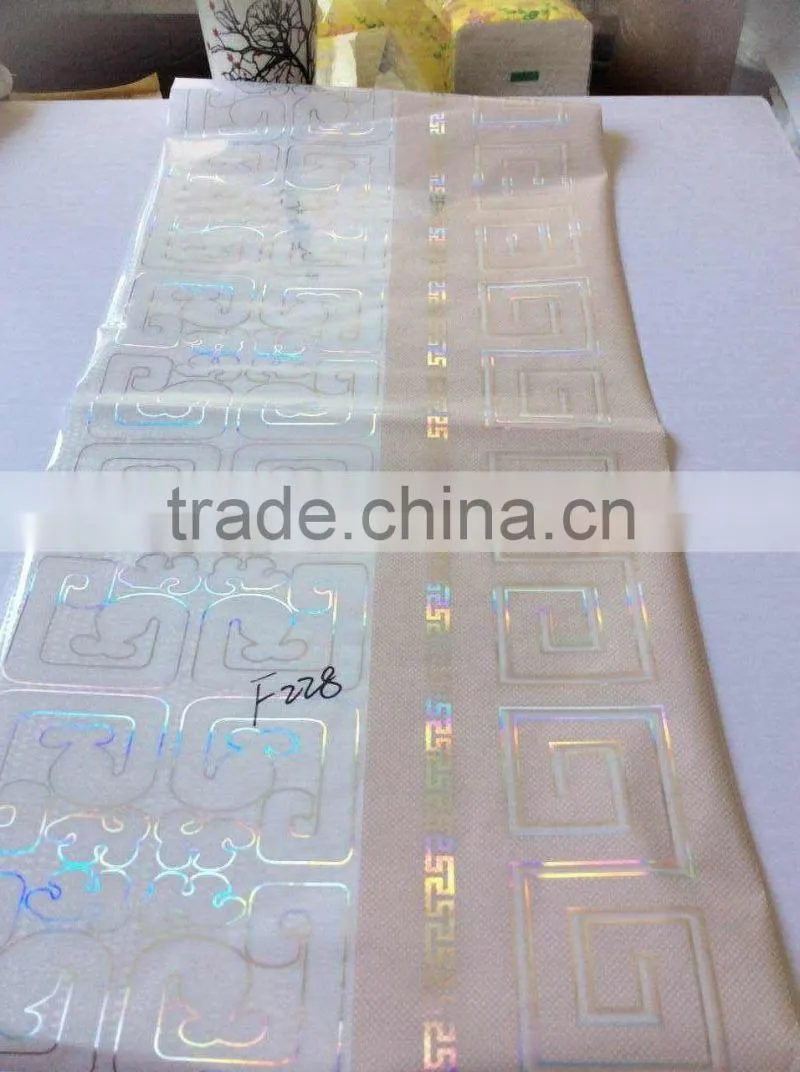 the lastest new designs hot stamp 2016 pvc panel