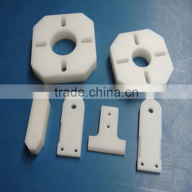 wholesale high quality white CNC machining PE1000 plastic part