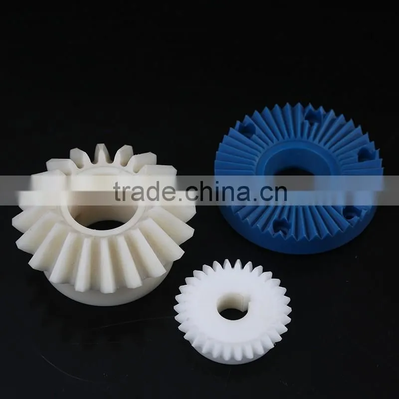 OEM ODM free sample customizing small or large cnc machined derlin acetal plastic gears POM gear