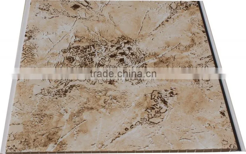 Hot foil stamping pvc ceiling panel P23