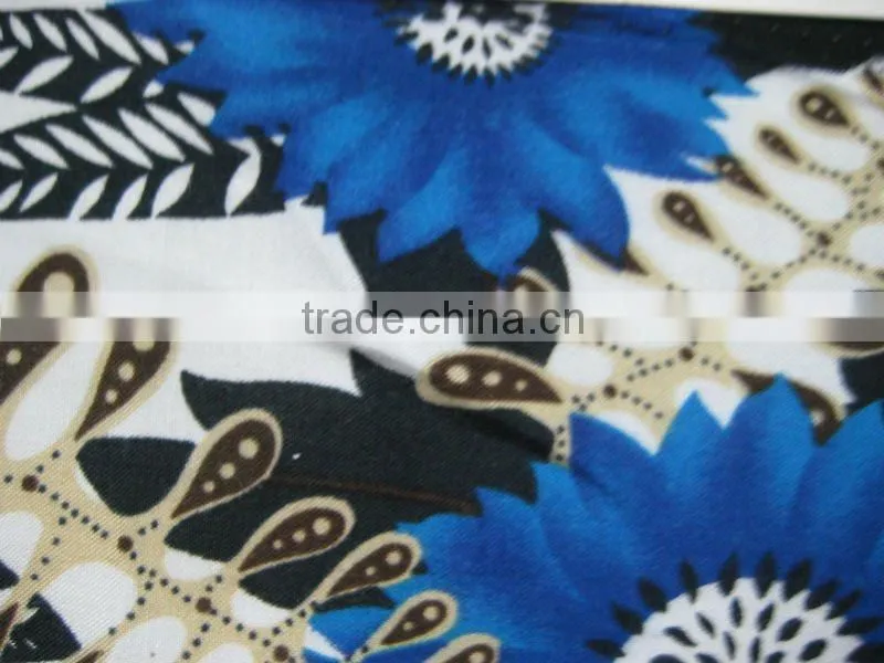 100% rayon&viscose printed fabric