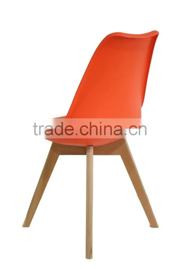 Leather covered foam seat DSW dining chair,HYL-36