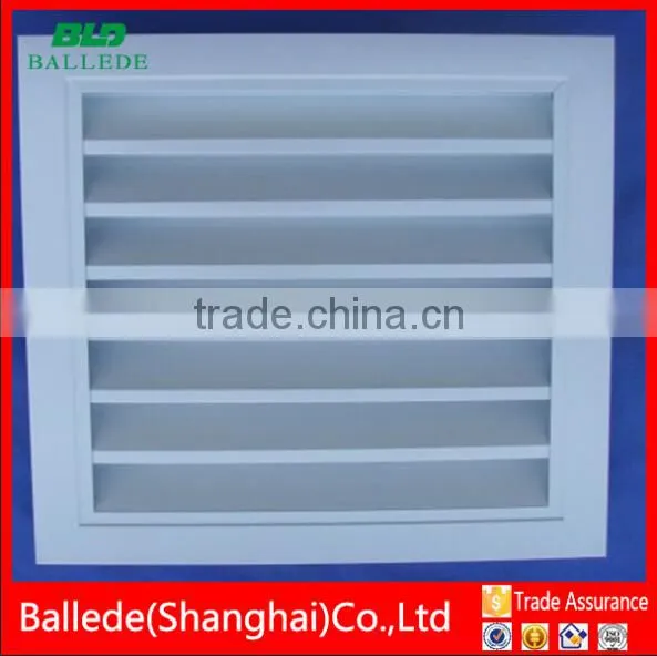 Interior air louver exhaust air grille
