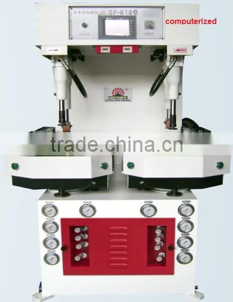 QF - 818B The most worthy of heavy-duty sole attaching machine shoe-making machine