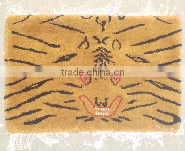 Handknotted woollen rugs