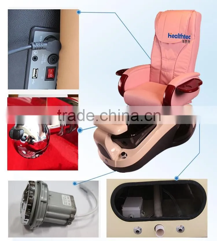 Hydrolysis PU Cover pedicure spa chair pump