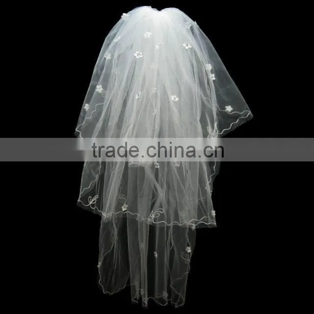 Hot Selling One Layer Lace Bridal Veils