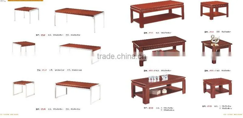 Small double layers glass top coffee table