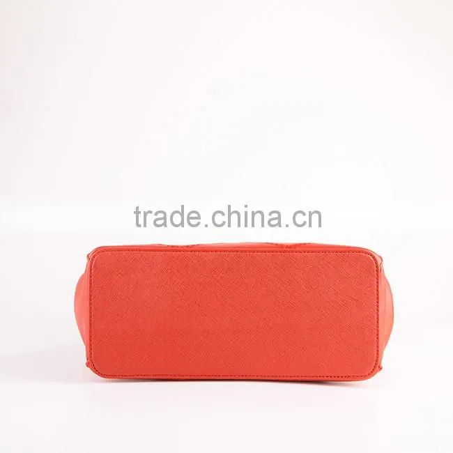 M3702 2016 hot sale fashion handbag for young lady pu tote bag manufacturer