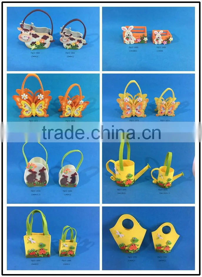 felt easter baskets