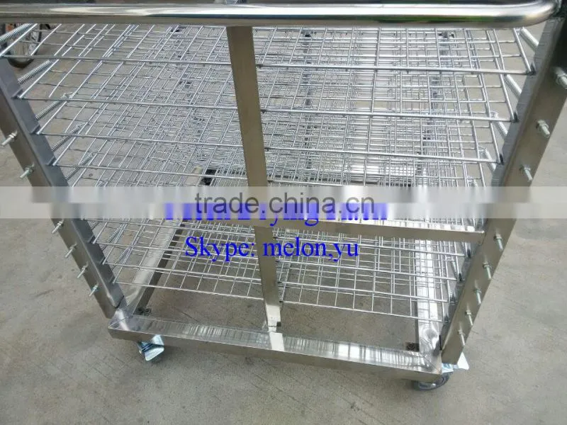 High Quality 15 Lever Chrome Mesh Drying Rack
