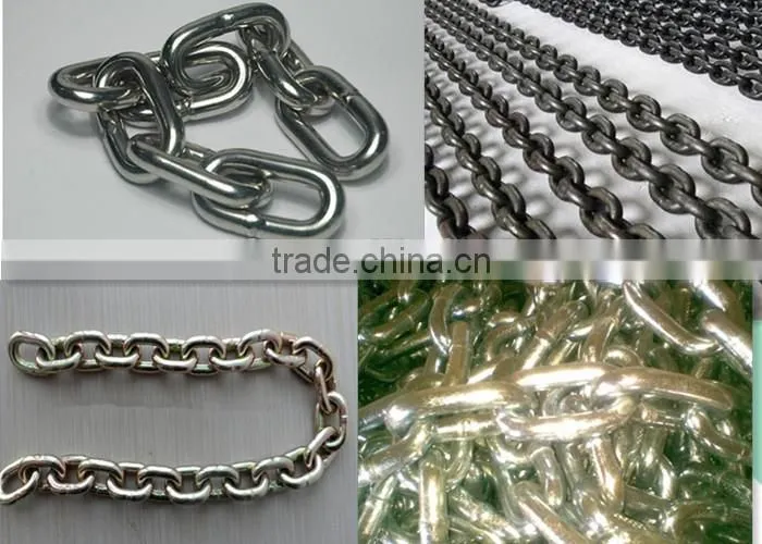 2015 color painted cargoand container lifting chain with eye grab hook