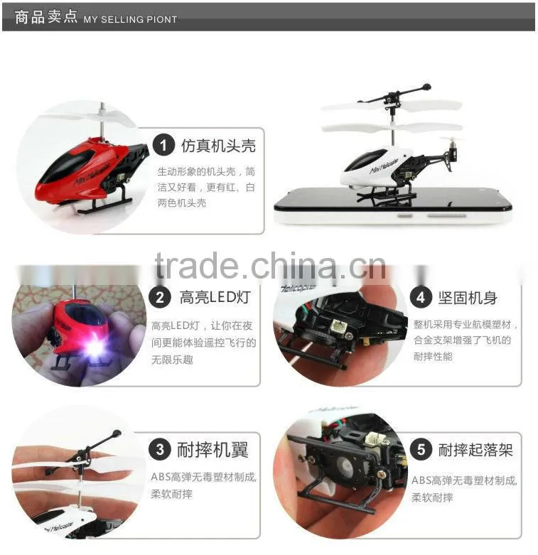 2014 newest and popular 3.5CH Mini Iphone RC Helicopter Android RC helicopter radio control