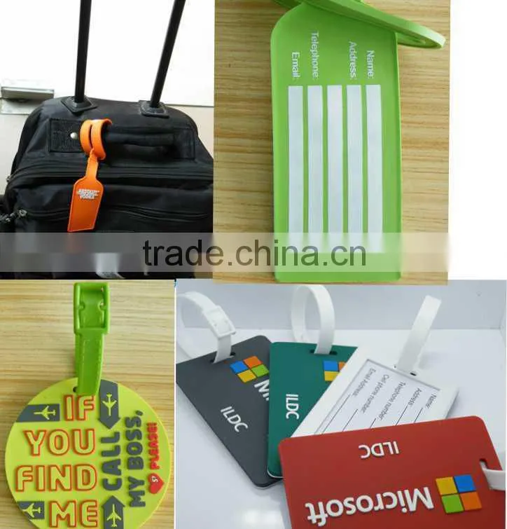 luggage tag with loop strap