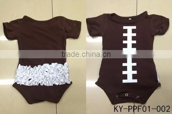 2016 Wholesale High quality Boutique Soft Cotton Floral Baby Romper