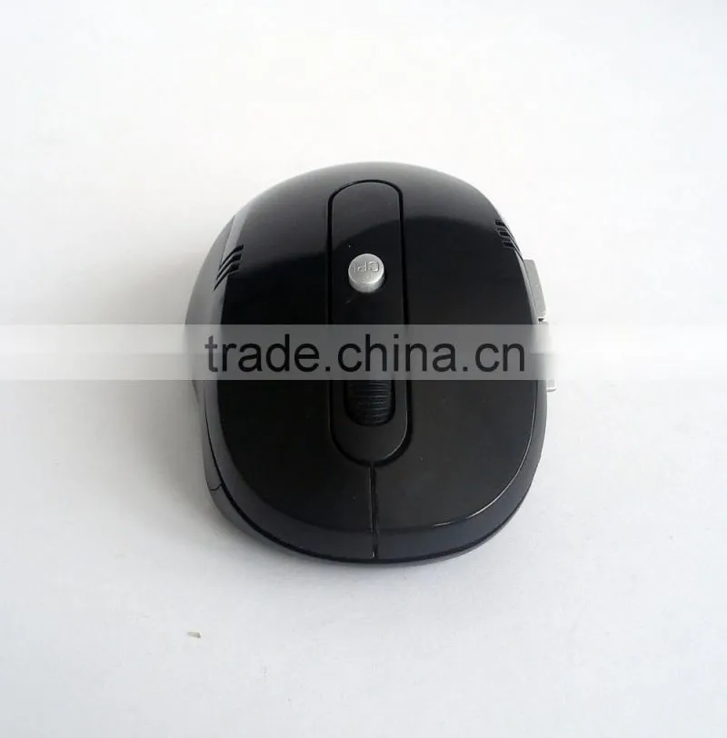 Hot Selling Wholesale Price 2.4Ghz Wireless Mobile Optical Mouse with 6 Buttons, 3 DPI Levels with USB Wireless Receiver