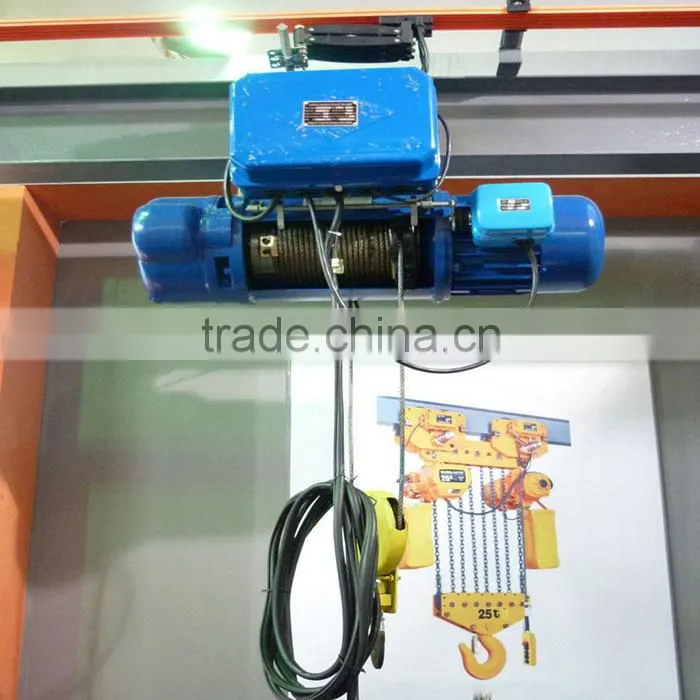 220 volt mini electric wire rope lifting hoist