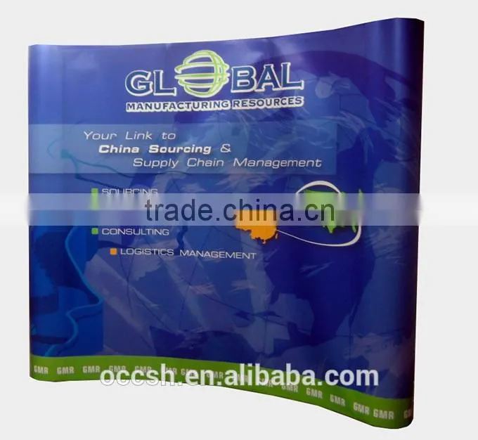 Metal Pop Up Stand Exhibition Booth Trade Show Display Backdrop Banner