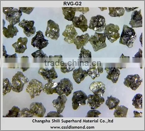 Synthetic RVG diamonds polycrystalline powder for hard alloy processing