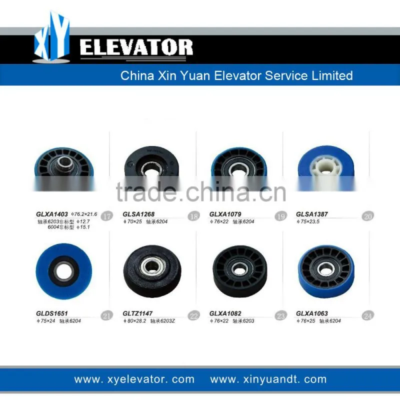 XY Elevator Diversity Parts Escalator / Elelvator Rollers