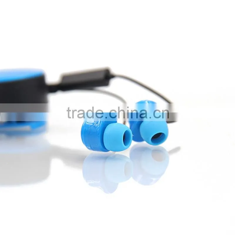 Unique Flexible Retractable SR6 earphone type Highest Benefit For 2016 Newest