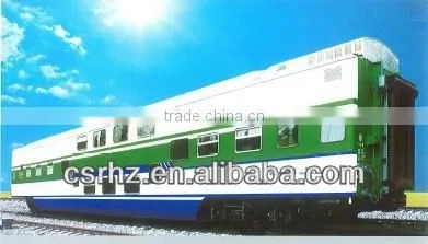 25B Double-deck Hard Seating air conditioned passenger coach/ trail car/ carriage/ railway train