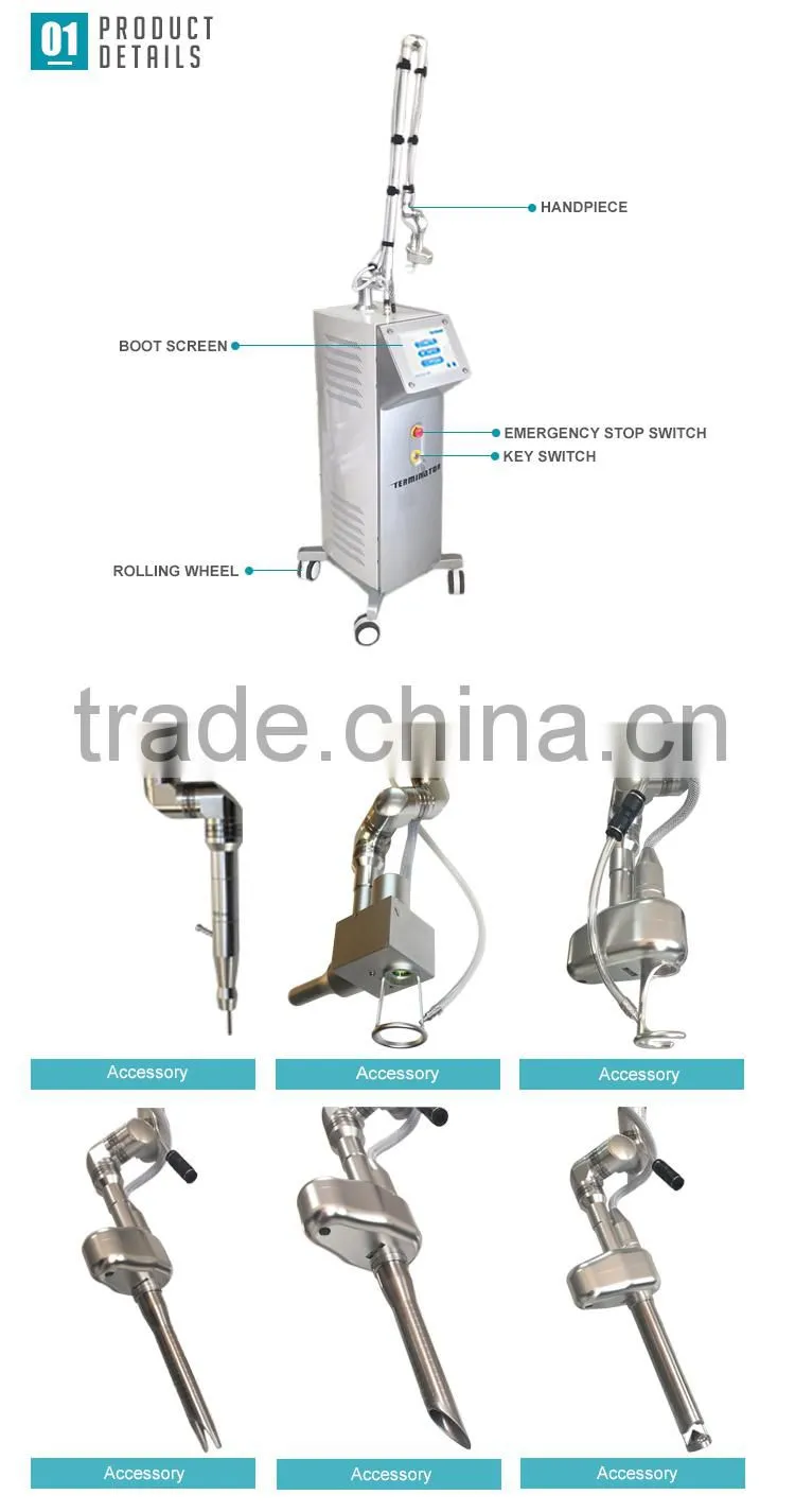 Fractional CO2 laser scar removal stretch mark removal device (With CE)