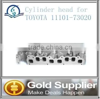 Brand New cylinder head for TOYOTA 11101-73020 with high quality and most competitive price.