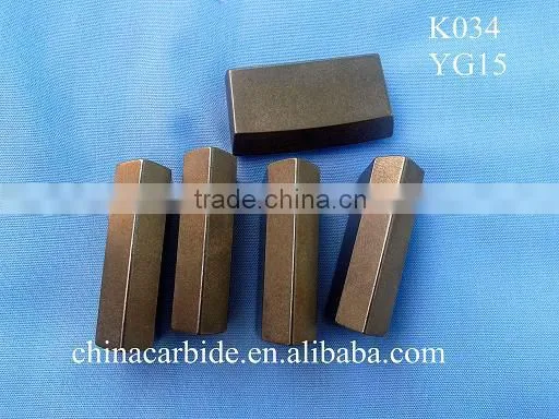 mining insert k034 suitable for integral drill rods, shining ones