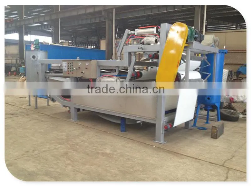 High Efficience Belt Filter Press for wastewater/ Solid-liquid seperation Belt Filter Press