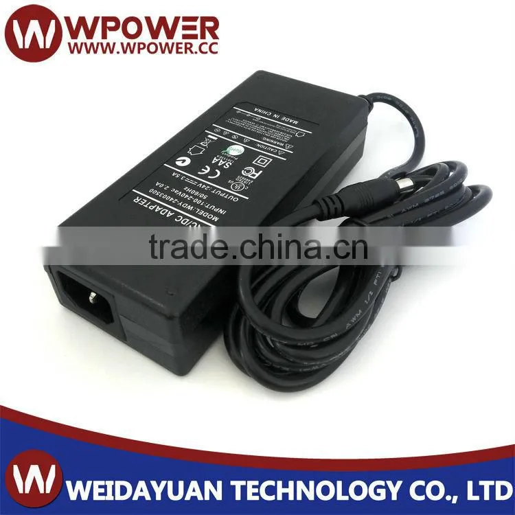 24v3.5a AC/DC power adapter (110V 220V 5V9V12V24V ROHS UL SAA CE FCC C-Tick SAFETY )