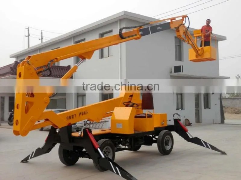 8-18m Hydraulic boom lift articulation boom lift work platform