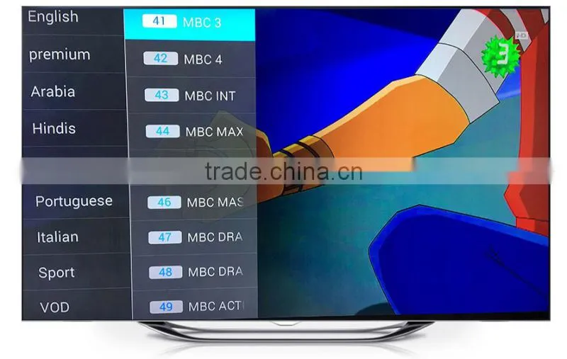 Android tv box 4k satellite receiver