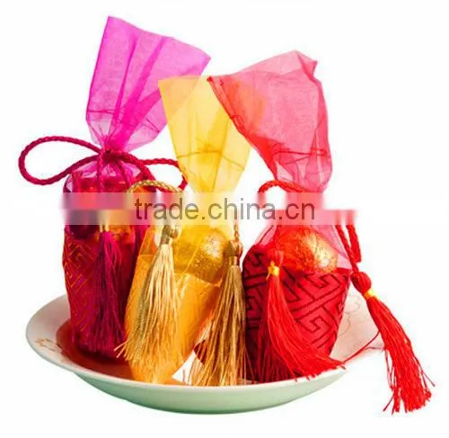 Hot Sale Red Organza Bags Gift Pouch For Sale