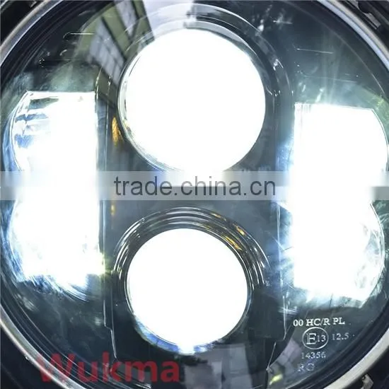 2015 Newest Emark 7inch round high/low beam headlight for Jeep Wrangler CJ TJ JK Harley Hummer Landrover
