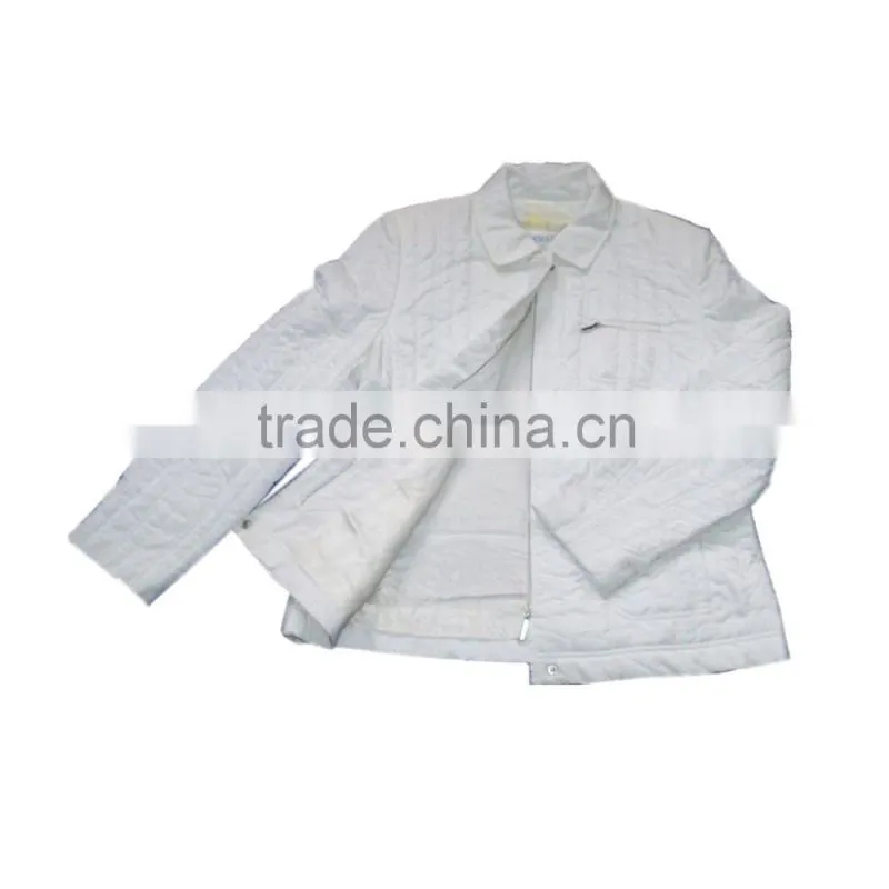 Women's Jacket Style White Nursing Uniforms
