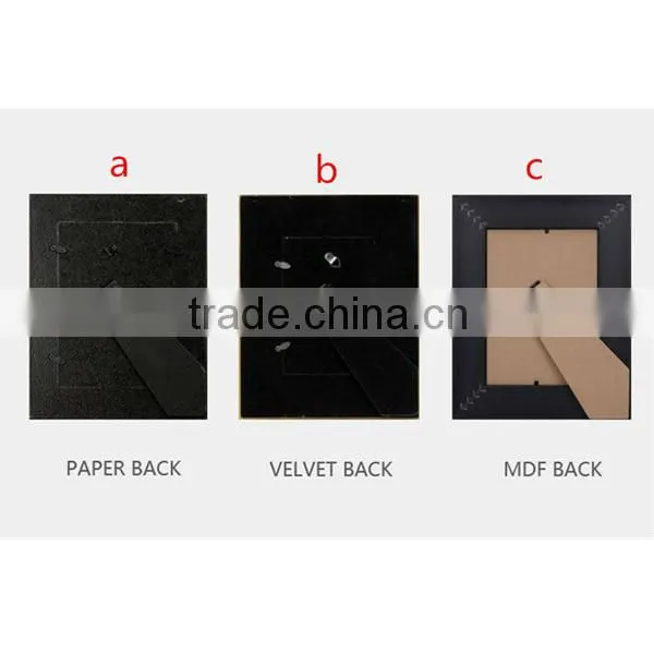Table decorative certificate wood frame