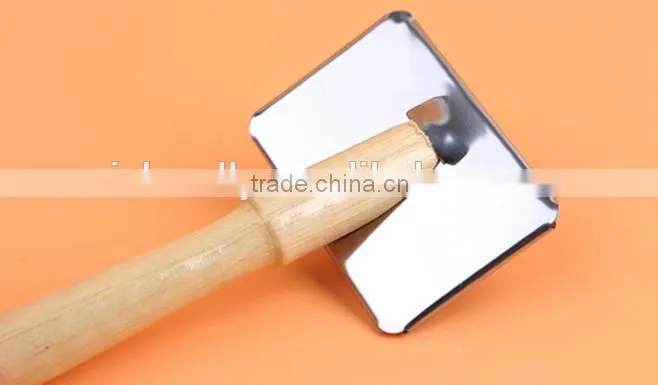 pet grooming wooden thin needle comb