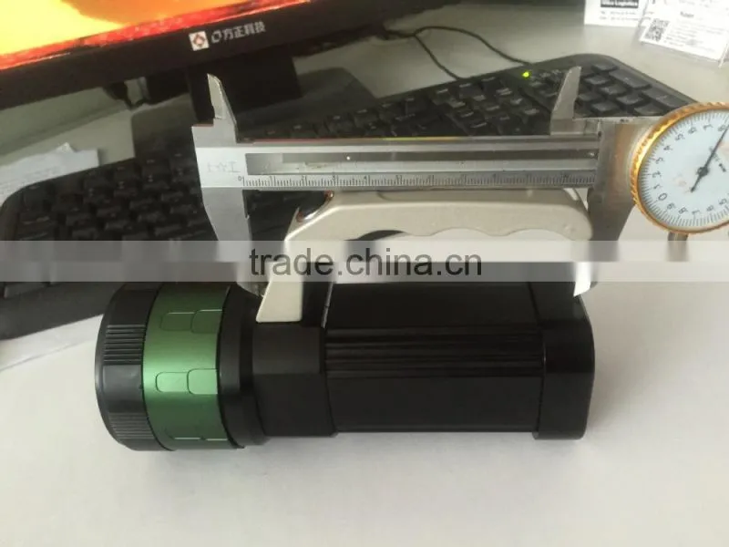 cheap high power three color flashlight aluminum portable 3 functions 200 LM LED flashlight torch - JD810 Keen