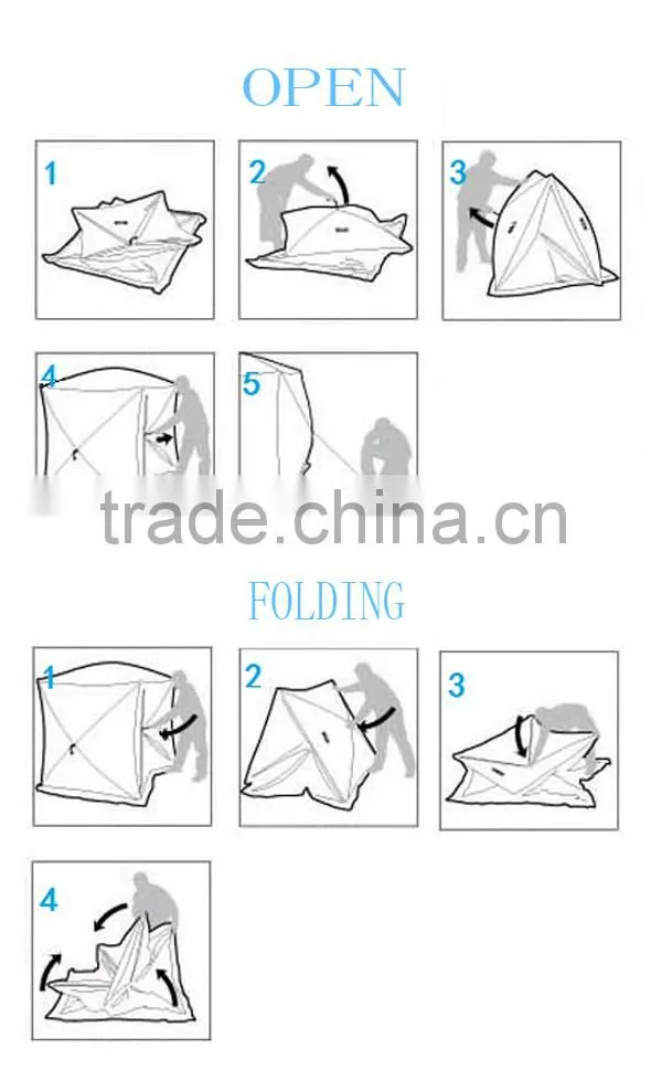 USA Market Pop Up Ice Fish Shelter