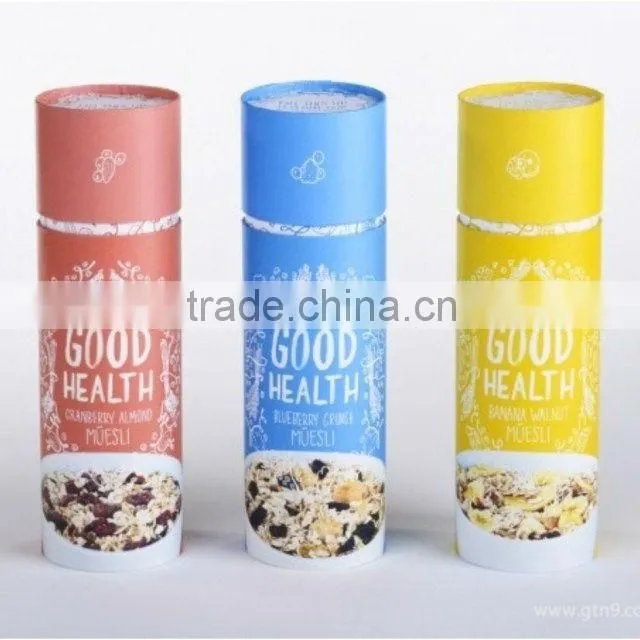 Customized round box for tea made in China for cosmetic health food tea and jewelry packaging