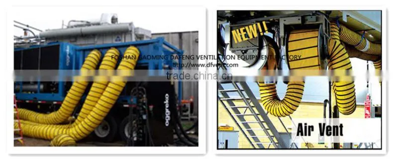 Helix spiral flexible air conditioning insulation duct