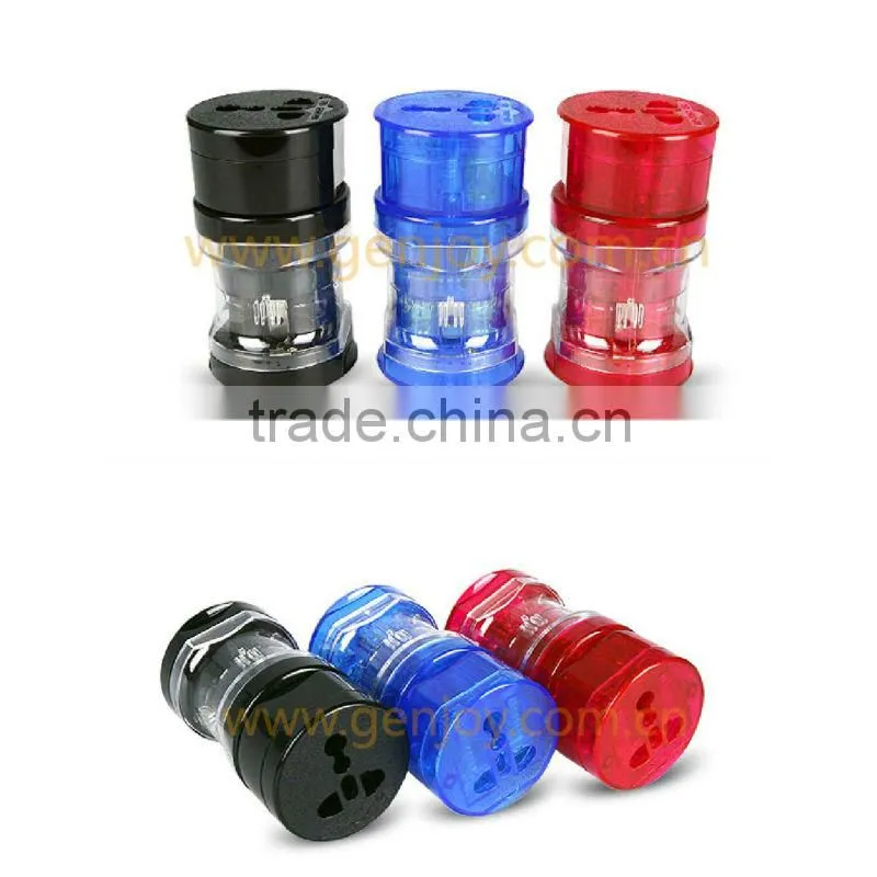 Exclusive outlet size universal universal travel adaptor usb charger with ce rohs fcc electrical switch socket