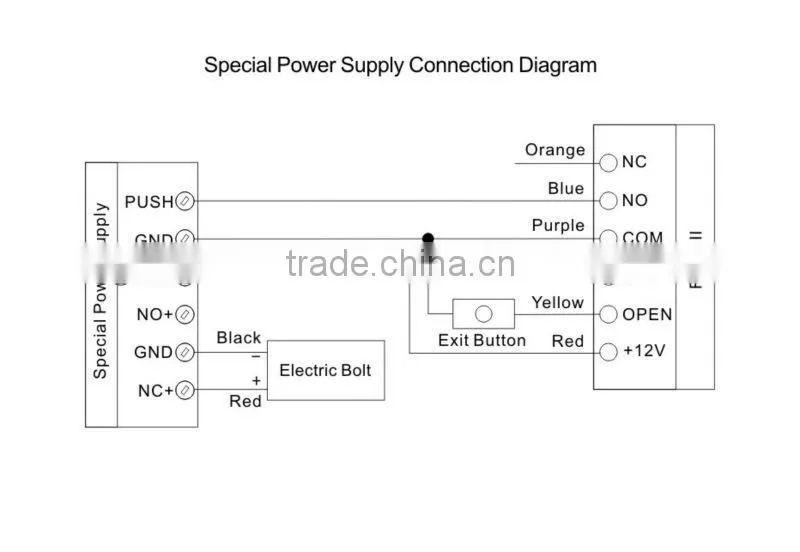 1000Fingerprint user Metal Shell GAR-007,F007 fingerprint access controller